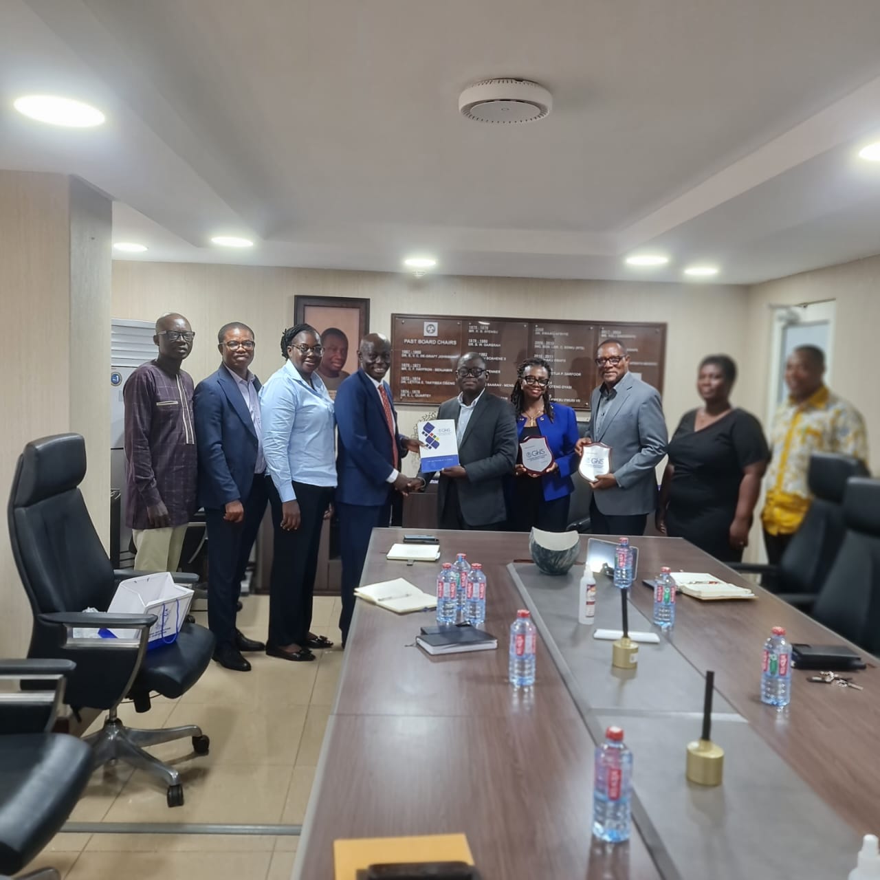 GhIS Meeting with ECG Officials