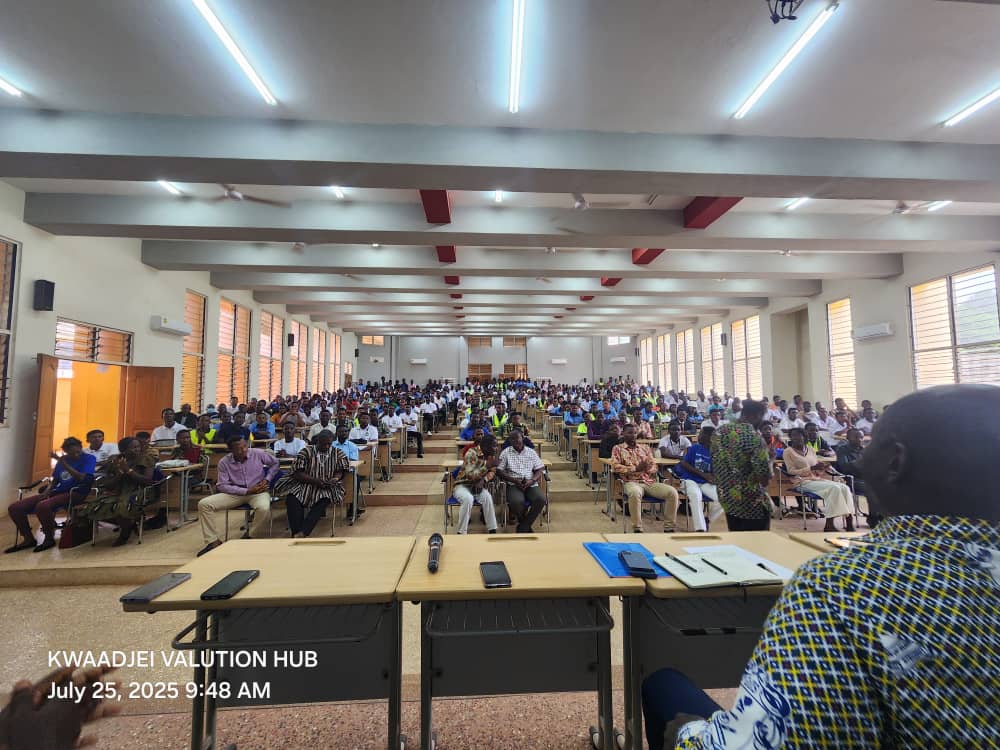 Meeting with the student chapter at Sunyani Technical University